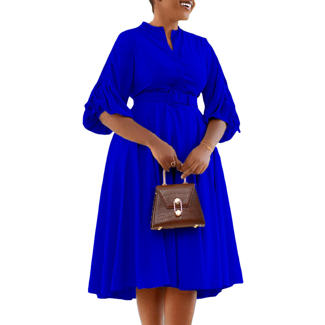Temperament Plus Size Pleated Dress | Best Price in 2024 at Divine Design4U Temperament Plus Size Pleated Dress | Best Price in 2024 at Divine Design4U